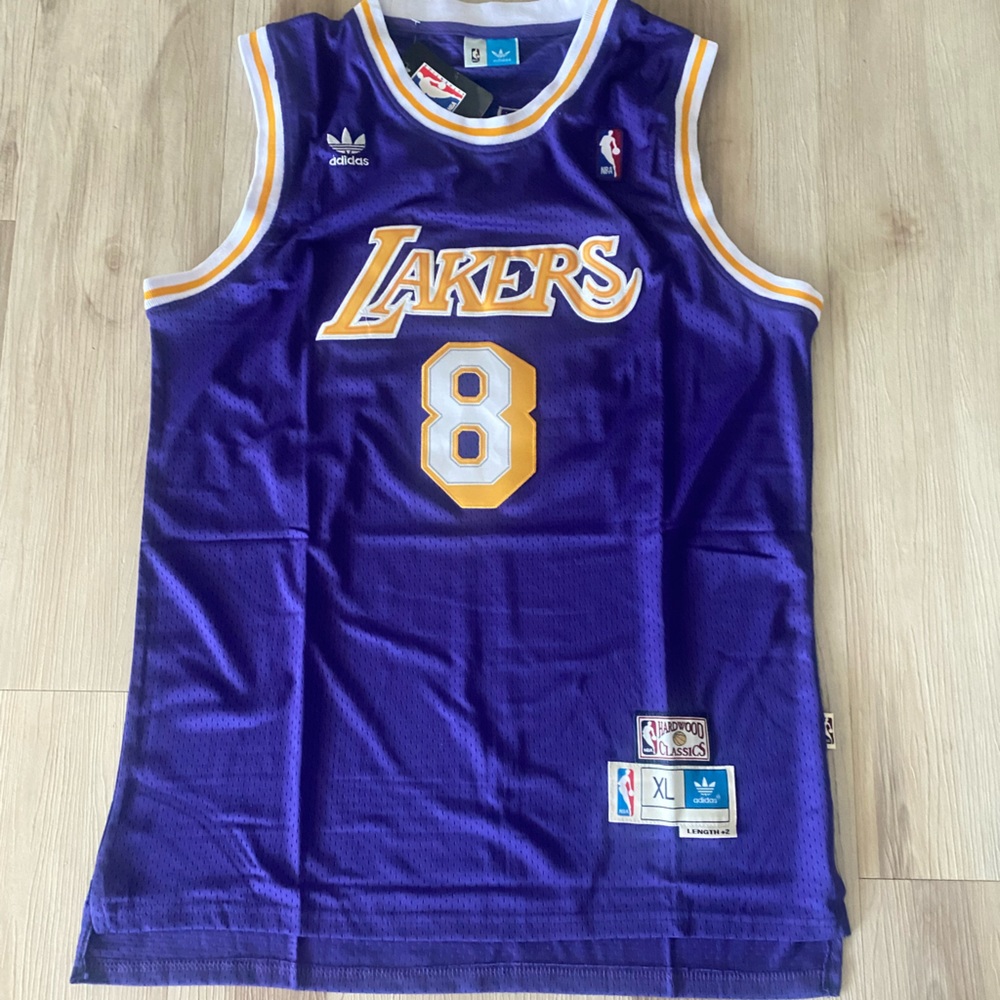NBA Mens Kobe Bryant #8 Lakers Jersey Hardwood Classic